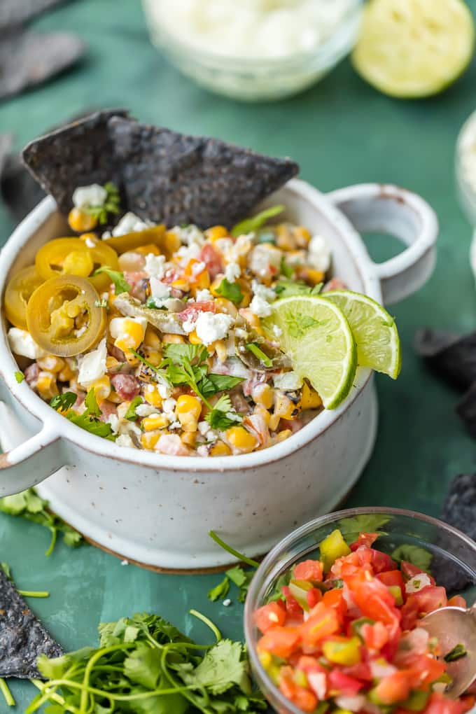 Bowl of Mexican Corn Salsa