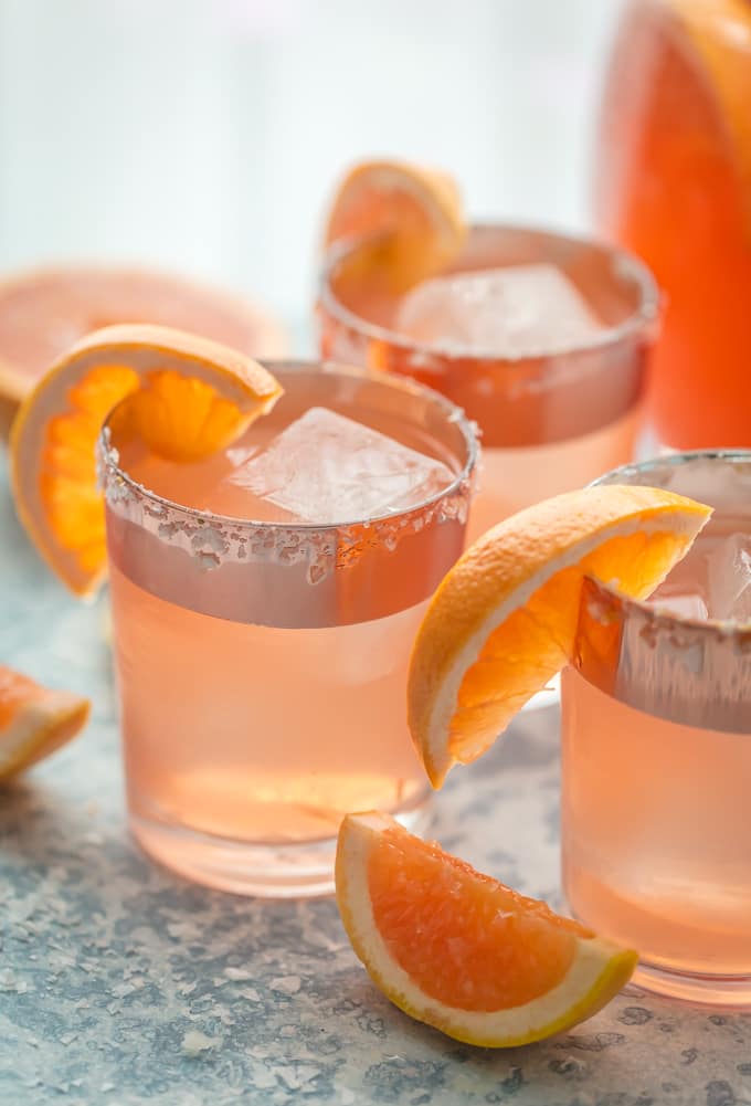 Grapefruit Vodka Sangria