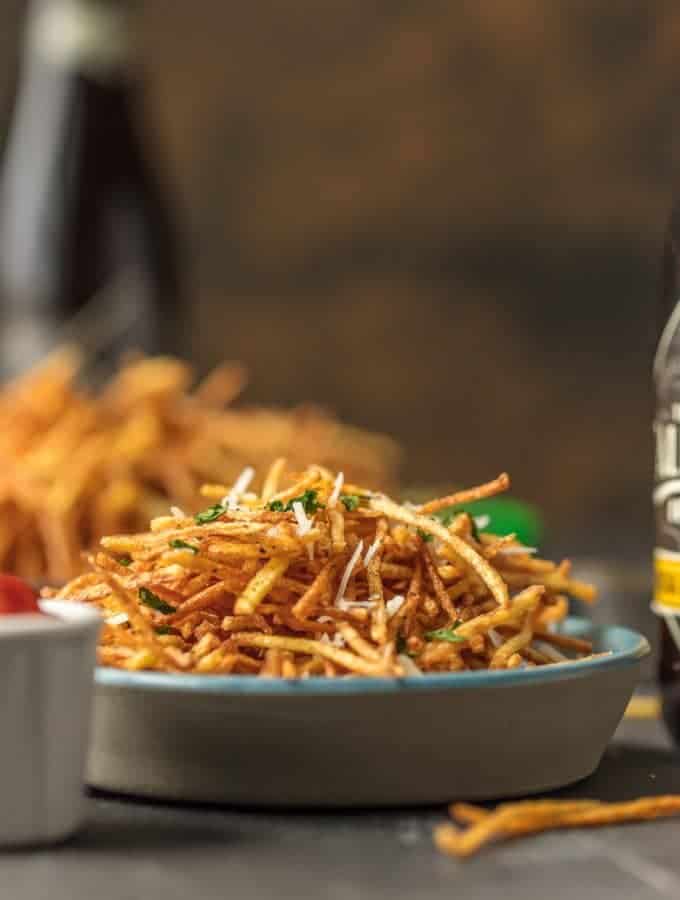 Shoestring Fries (Julienne Fries) The Cookie Rookie