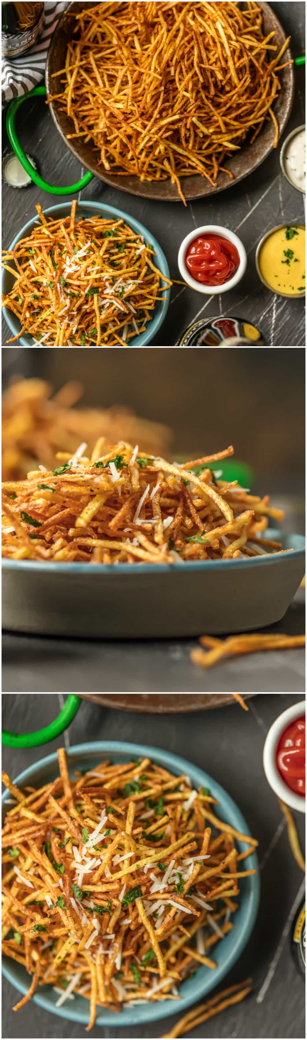 Shoestring Fries (Julienne Fries) The Cookie Rookie
