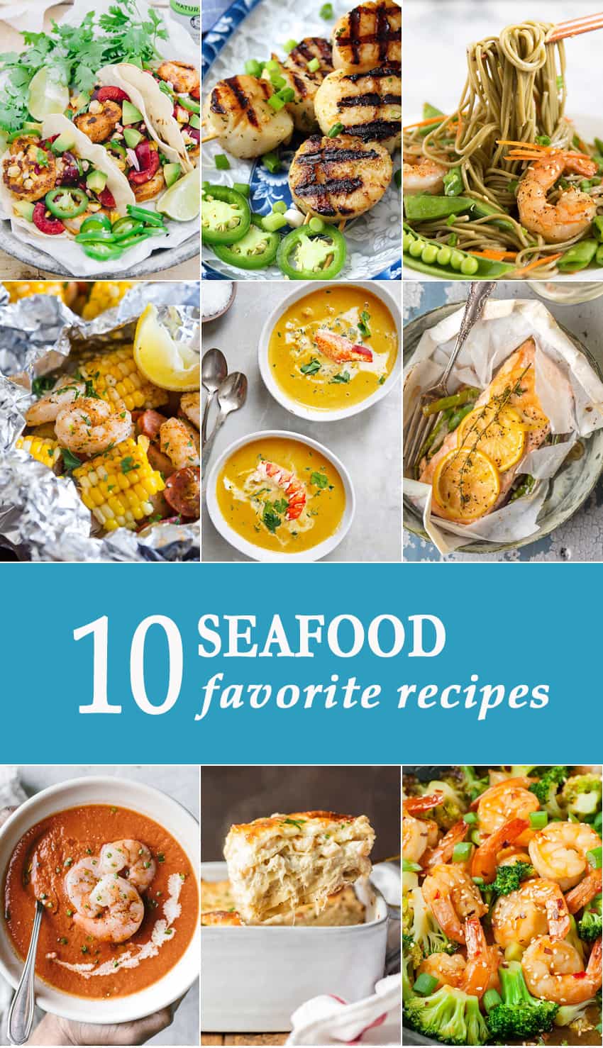 10 Seafood Favorite Recipes