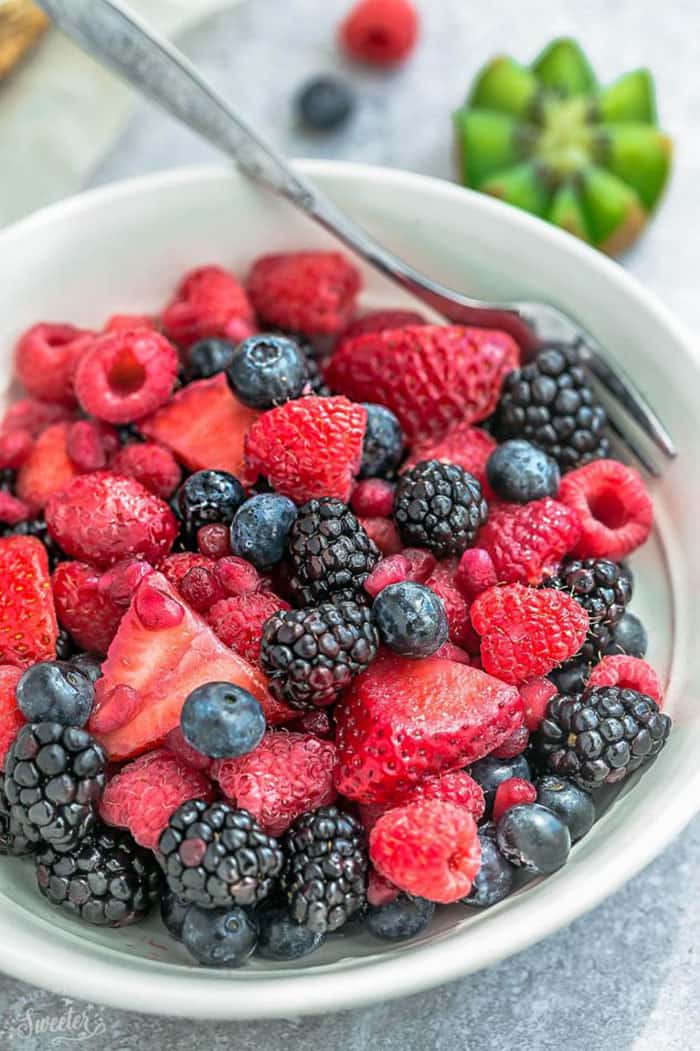 Mixed Berry Fruit Salad | Life Made Sweeter