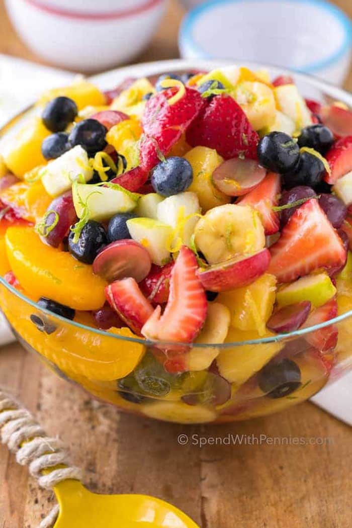 Vanilla Pudding Fruit Salad | Spend with Pennies