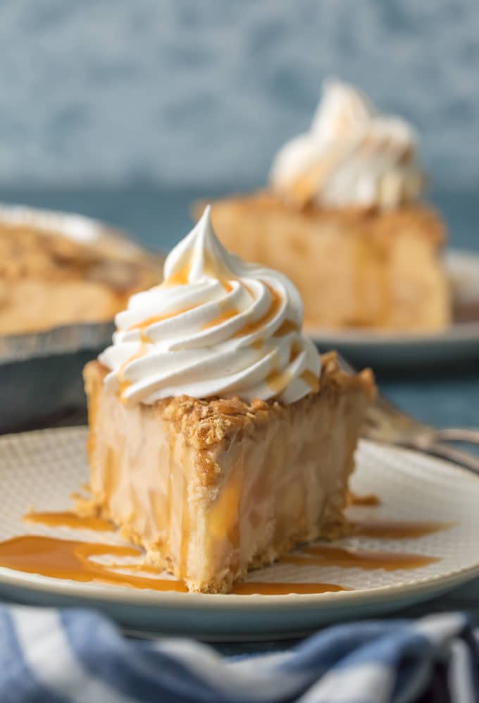 pie on a plate