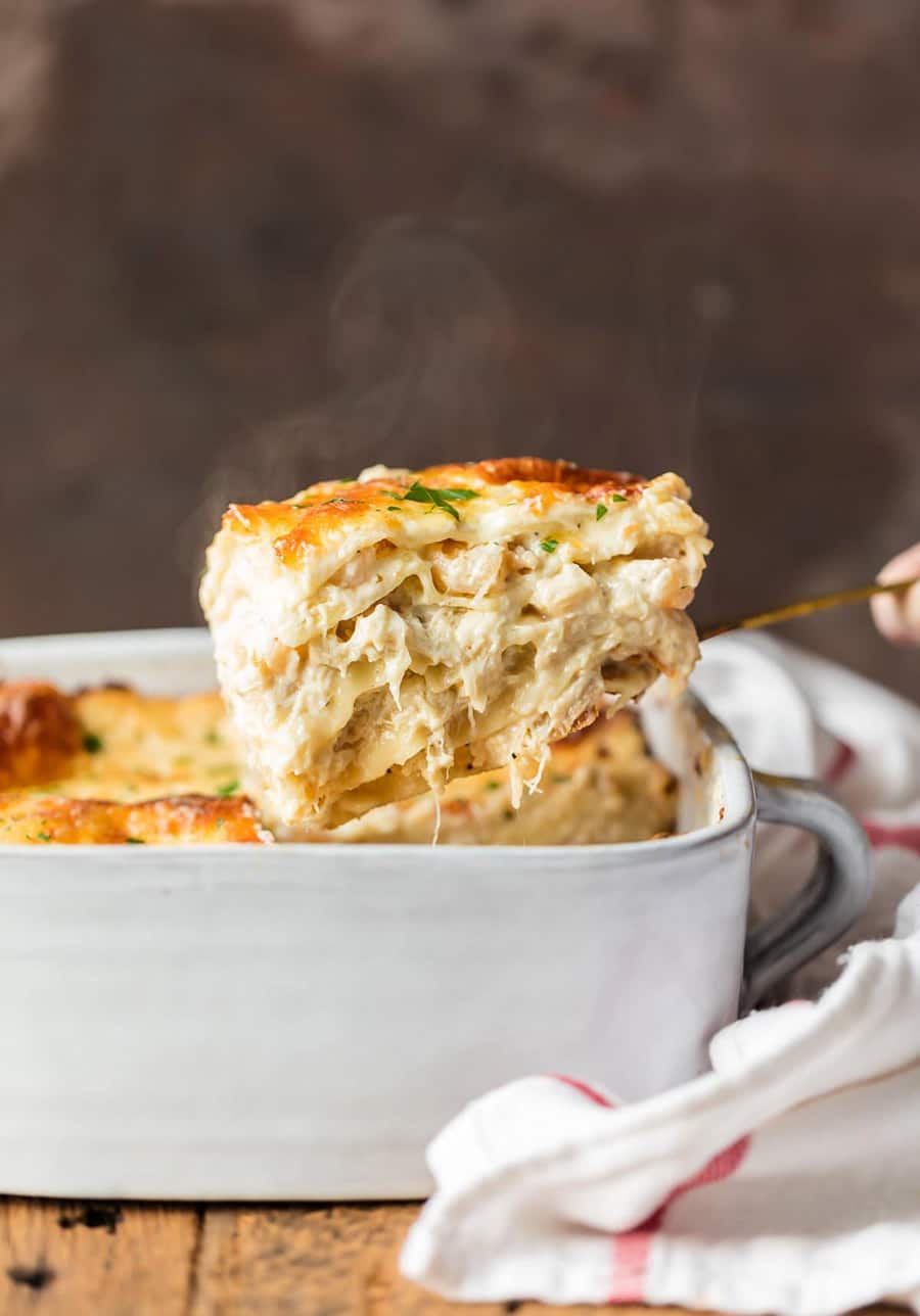 Cheesy Seafood Lasagna | The Cookie Rookie