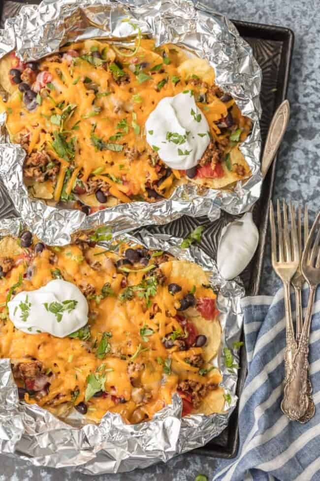 Foil Packet Nachos 