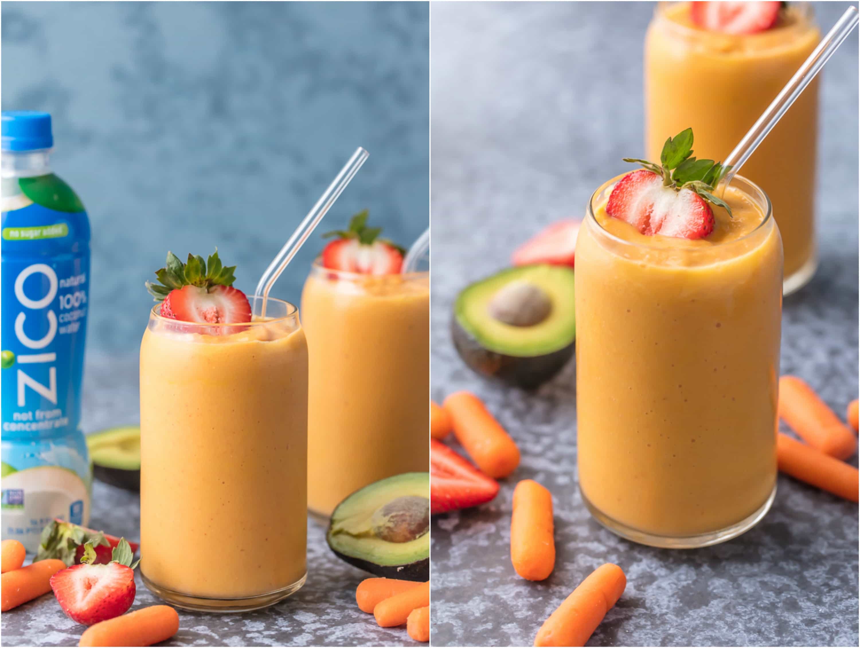 Delicious healthy smoothie recipe for achieving glowing skin naturally