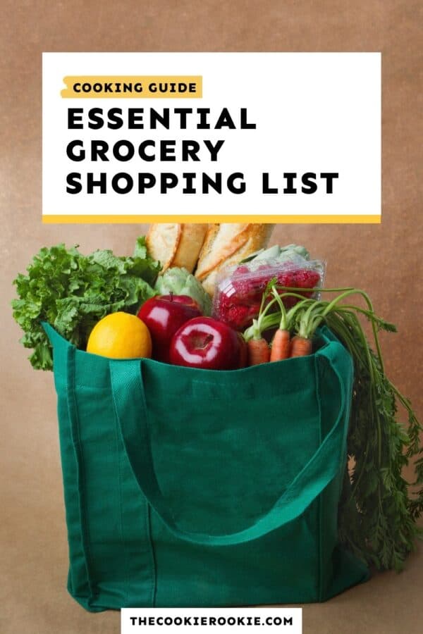 essential grocery list