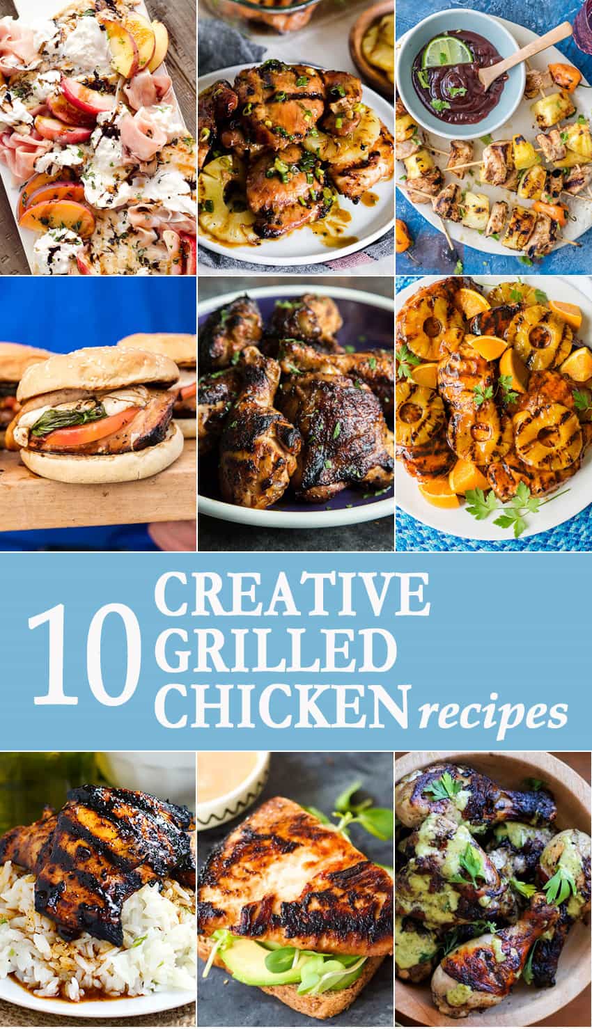 10 Grilled Chicken Recipes (BEST EVER) - The Cookie Rookie®
