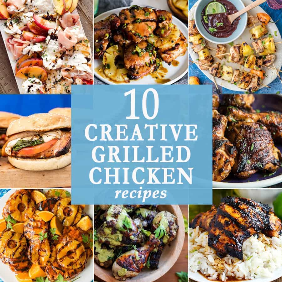 10 Grilled Chicken Recipes (BEST EVER) - The Cookie Rookie®