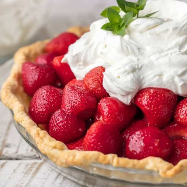 It wouldn't be a celebration without FRESH STRAWBERRY PIE! The ultimate gorgeous, delicious, and simple dessert just perfect for every occasion.