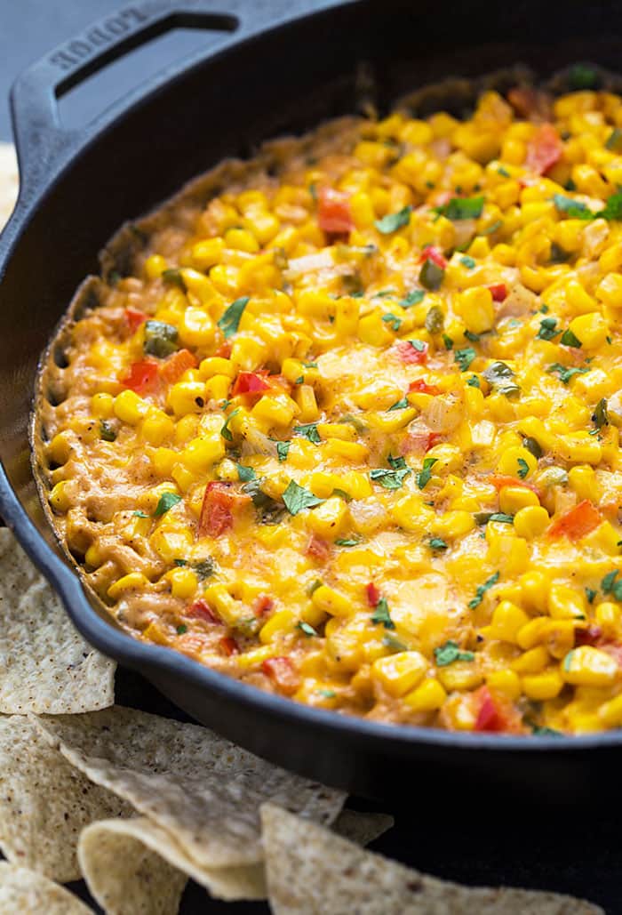 Hot Spicy Corn Dip | The Blond Cook