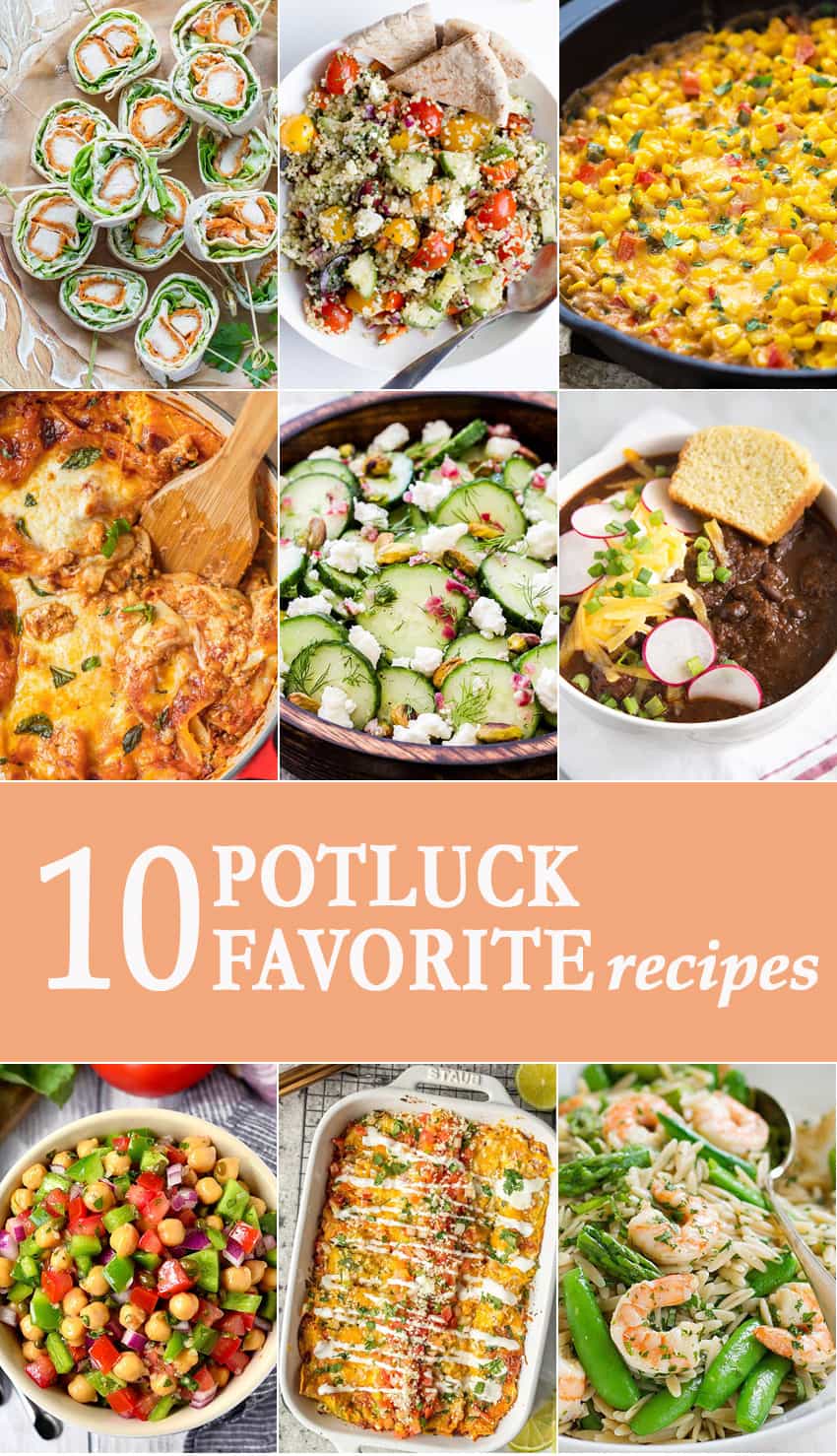 10 Potluck Favorite Recipes