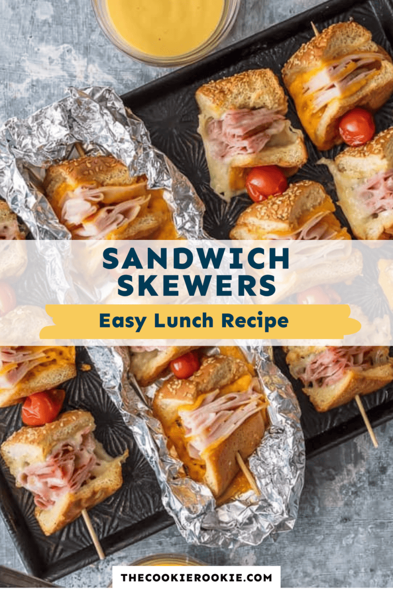 sandwich skewers pinterest