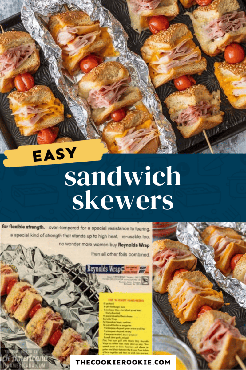 sandwich skewers pinterest