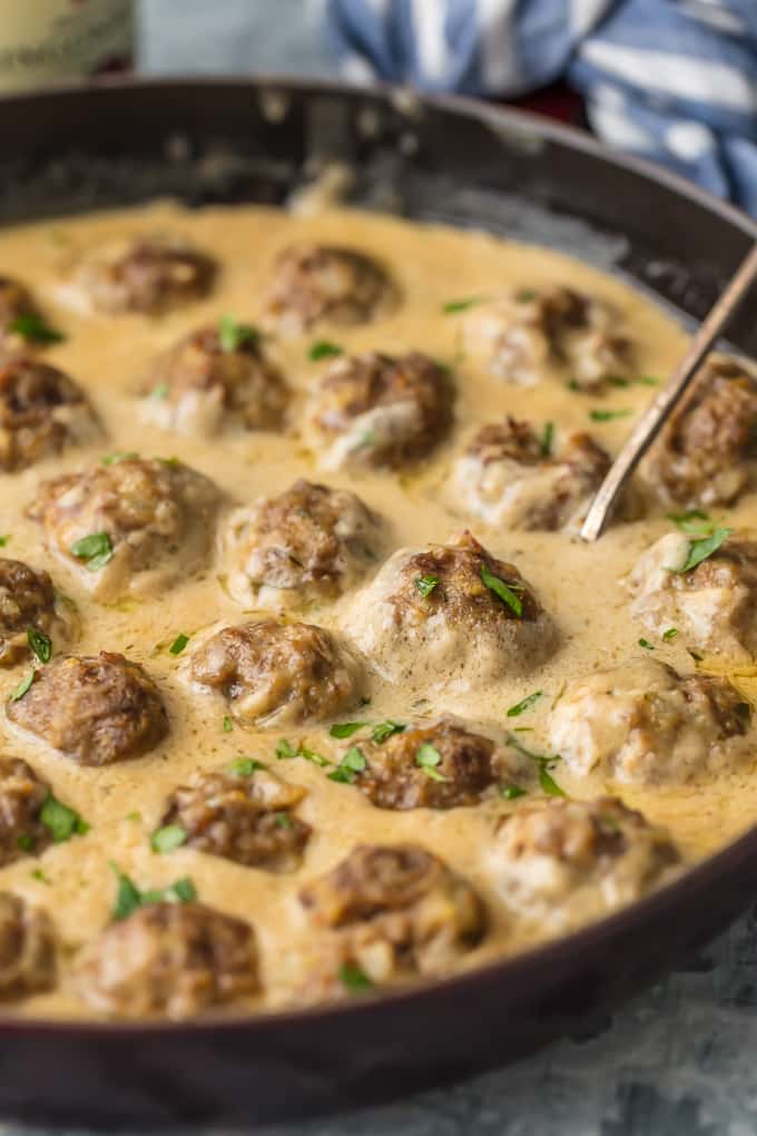 Swedish Meatballs (Greatest Sauce!) – The Cookie Rookie® - My WordPress