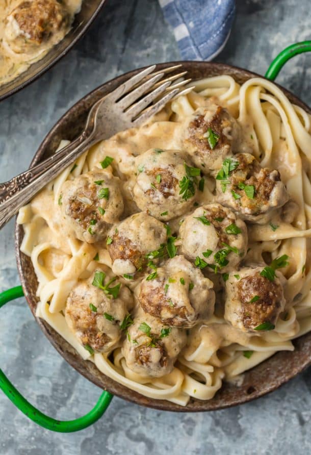 Swedish Meatballs Recipe & Sauce {HOW TO VIDEO!}