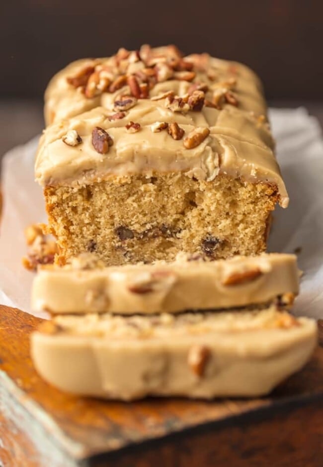 Brown Sugar Pound Cake with Brown Sugar Icing The Cookie Rookie