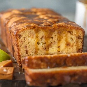 Caramel Cheesecake Stuffed Apple Bread Recipe - 24