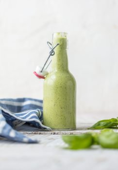 Peruvian Green Sauce is our go-to sauce for anything and everything. We love this green sauce on chicken, steak, grilled veggies, salad, and more. SO DARN GOOD.
