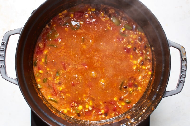 how to make turkey chili
