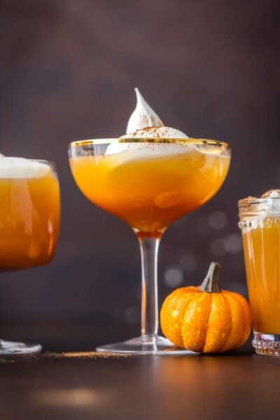30 Easy Fall Drinks 15 spiked pumpkin pie punch 7 of 10