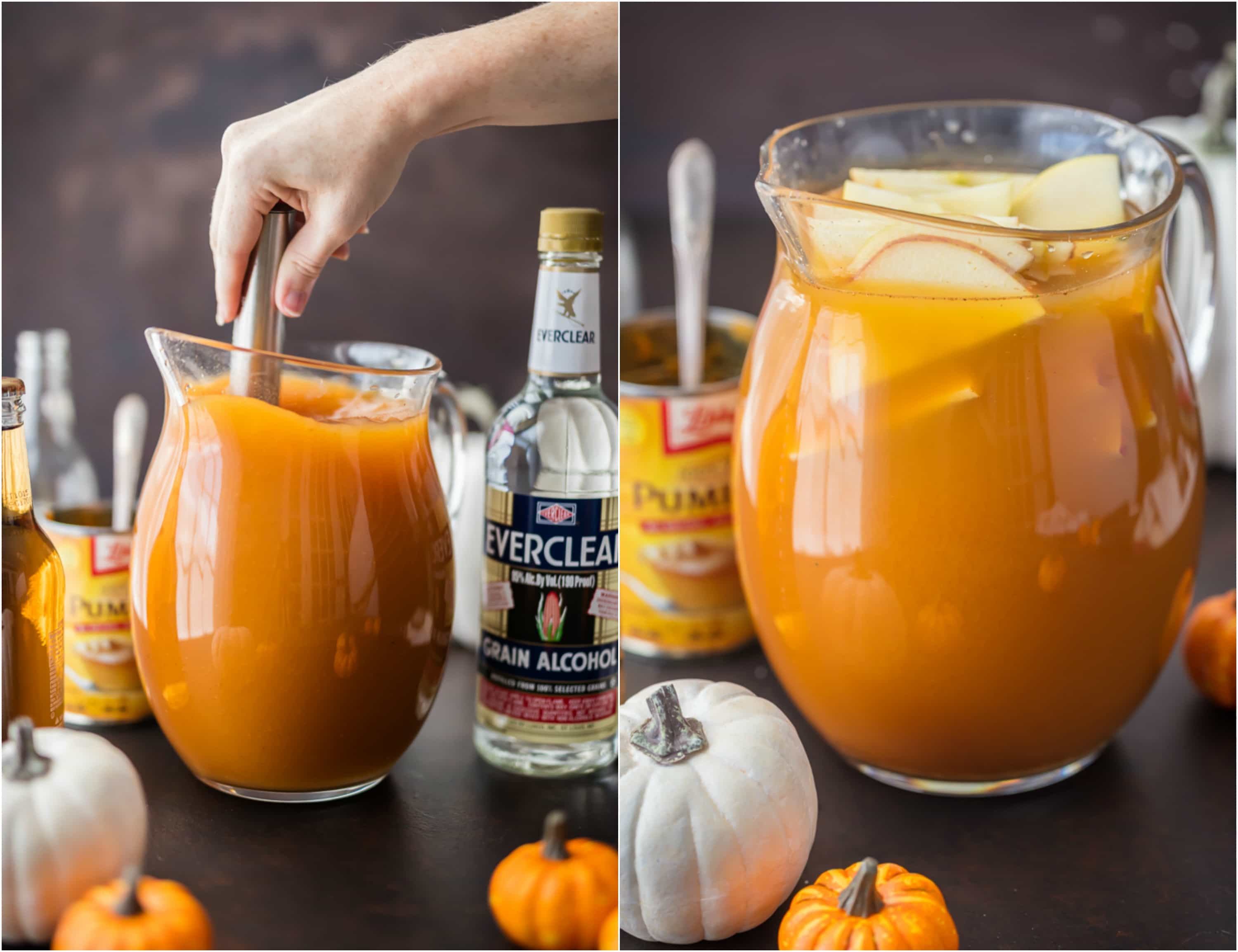 Pumpkin Punch (Thanksgiving or Halloween Punch Idea) [VIDEO]