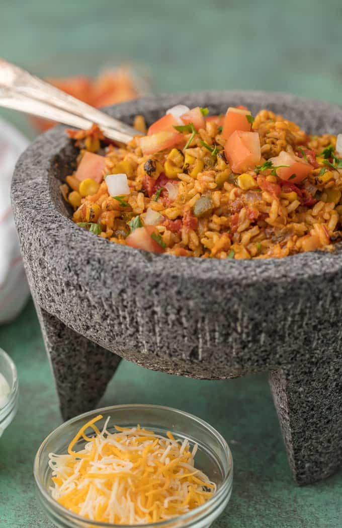 Mexican Rice Recipe Cheesy Easy Mexican Rice Recipe