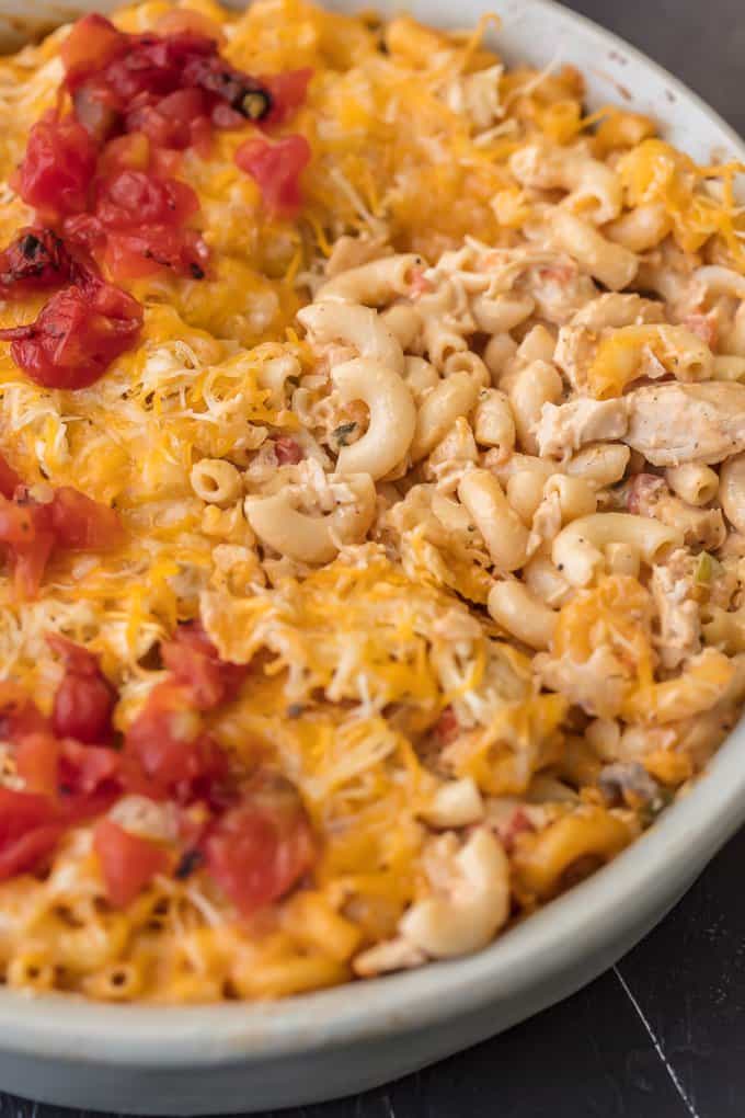 Creamy macaroni and cheese casserole