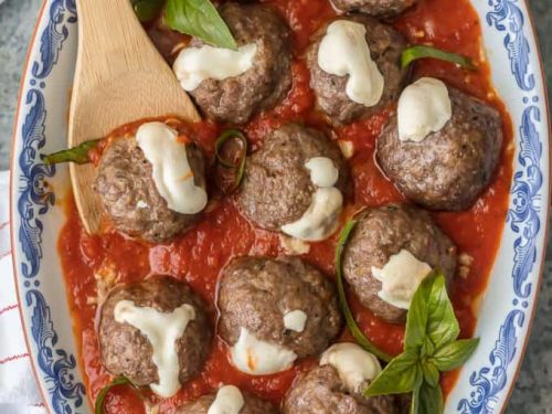 Mozzarella Stuffed Meatballs Mozzarella Meatballs Video