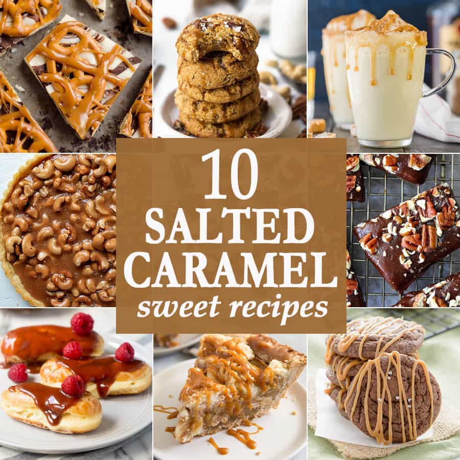 10 salted caramel sweets