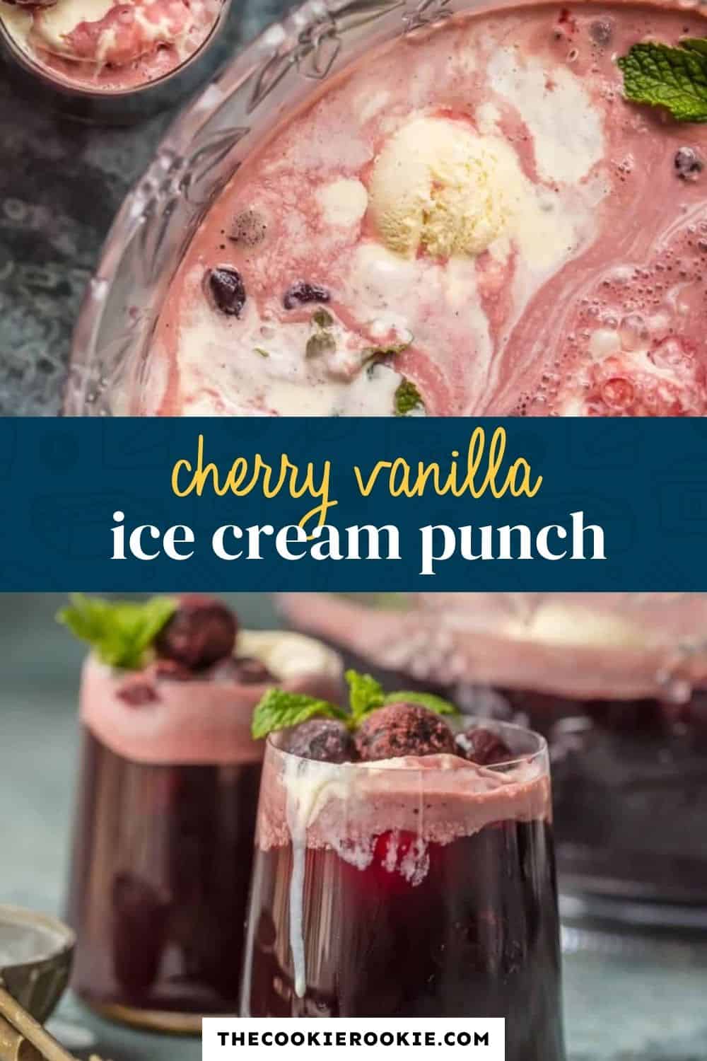 Cherry Vanilla Ice Cream Punch pin image