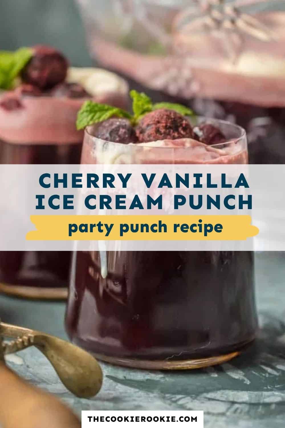 Cherry Vanilla Ice Cream Punch pin image