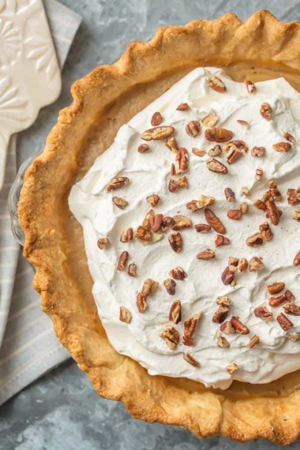 Butterscotch Pie Recipe (VIDEO) The Cookie Rookie