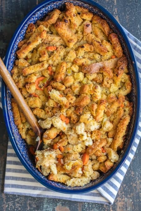 Turkey Stuffing Recipe Homemade Stuffing Recipe {video}