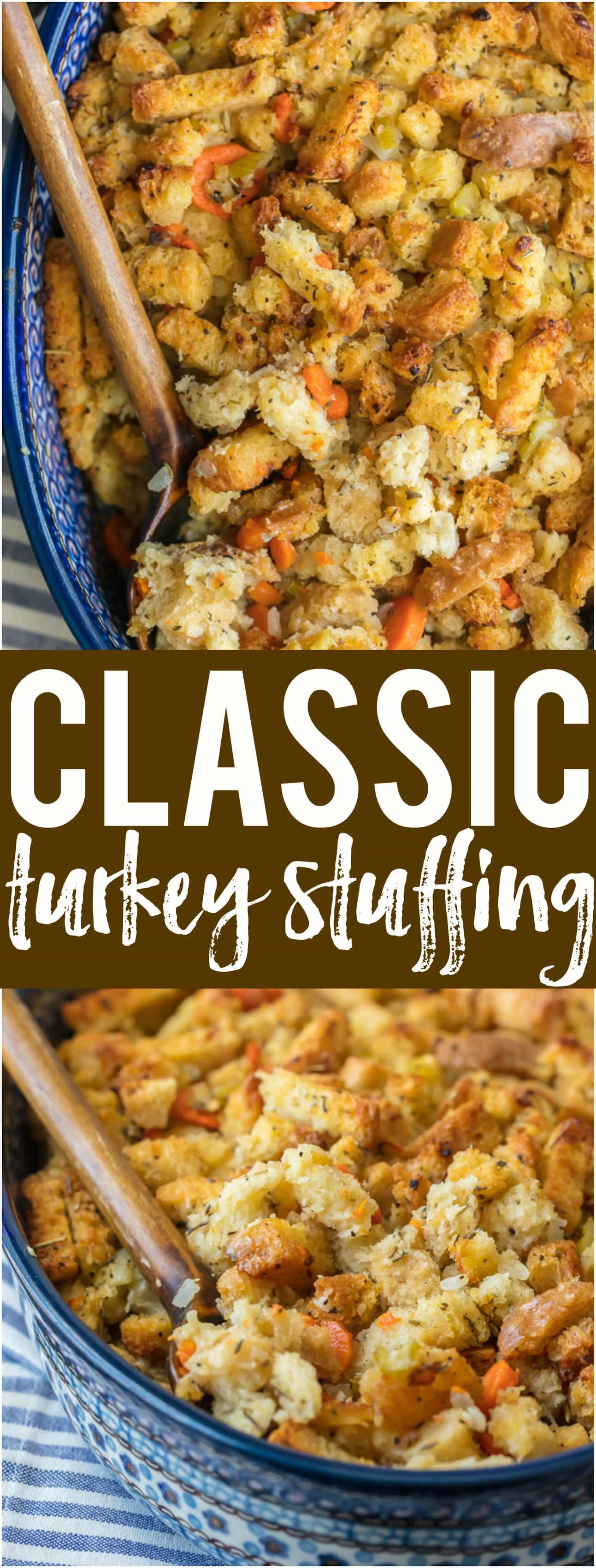 Classic Turkey Stuffing - The Cookie Rookie® 