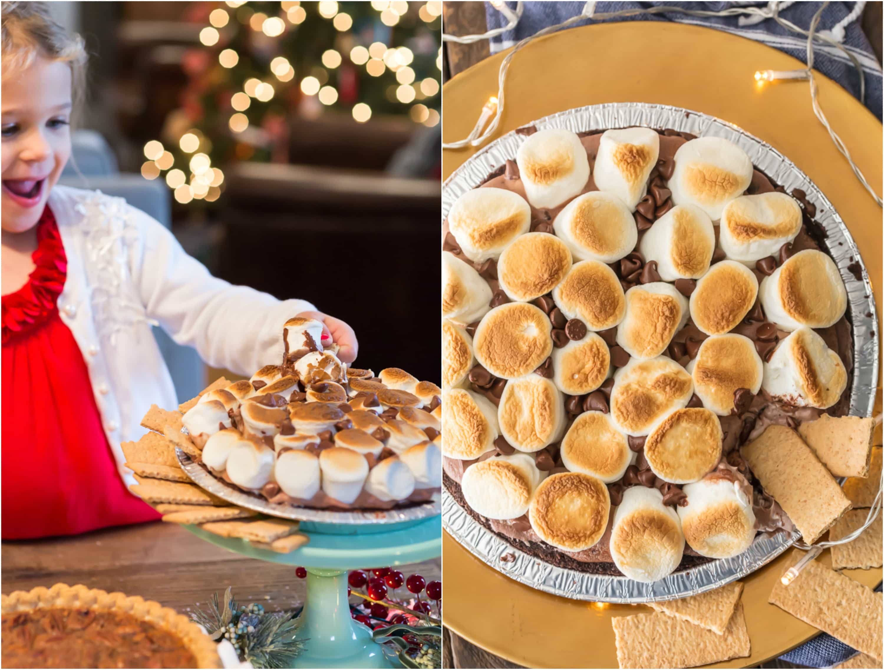Have a HOLIDAY PIE PARTY this Christmas and wow your guests with fun twists on classic pies! Use your favorite pies to make Deep Fried Pecan Pie Bites and Chocolate Pie S'mores Dip for all of the flavor and none of the fuss.