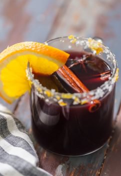 MULLED WINE MARGARITAS are fun, festive, and unique. This favorite hot spiced wine recipe has complex flavors and it warms the soul. This Mulled Wine Recipe is the ultimate Christmas margarita!