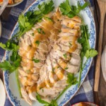 Instant Pot Turkey Breast is a great and EASY way to cook your Thanksgiving Turkey! You can cook this INSTANT POT TURKEY BREAST RECIPE in under an hour and be ready for Thanksgiving! Cooking Turkey Breast in a pressure cooker takes off all the pressure (ha) of making the Thanksgiving Turkey so you can just enjoy your holiday. Pressure Cooker Turkey Breast is quick, easy, and always JUICY!