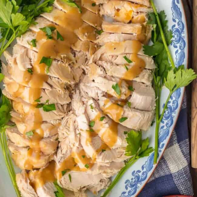 You can cook this INSTANT POT TURKEY BREAST in under an hour and be ready for Thanksgiving! This Instant Pot Turkey is so tender, juicy, and amazing Cannot believe it's so easy.