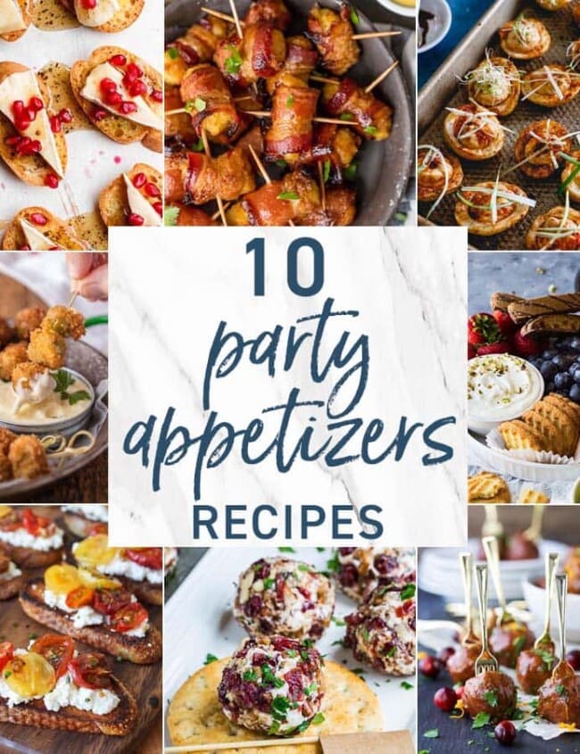 Easy Appetizers Recipes & Food Ideas for Parties and Holidays