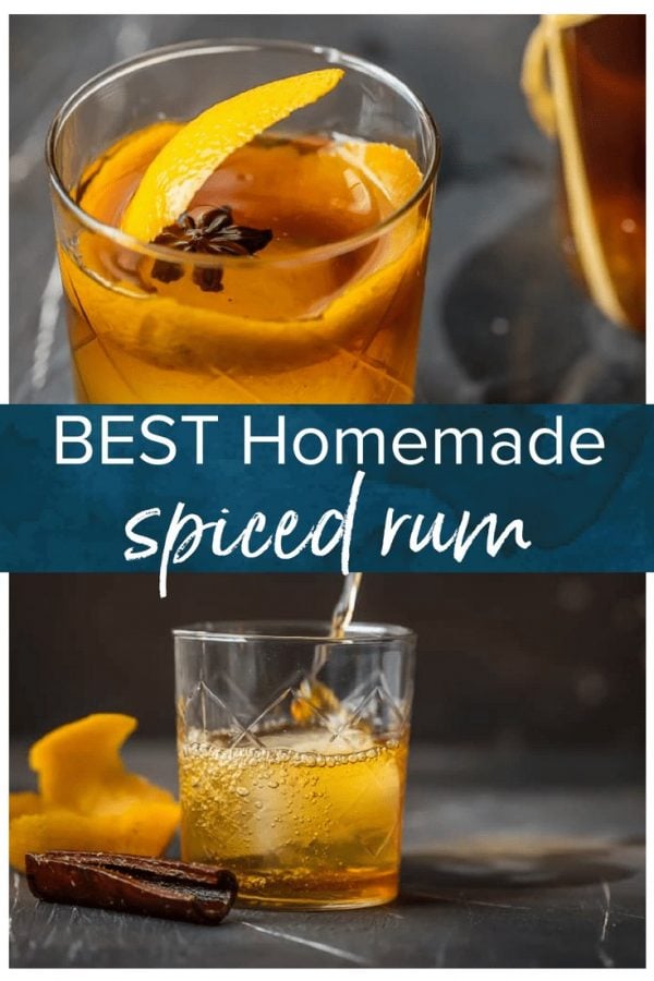 Homemade Spiced Rum Drink Recipe - The Cookie Rookie®