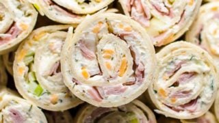 Ham and Cheese Roll Ups (Tortilla Roll Ups)