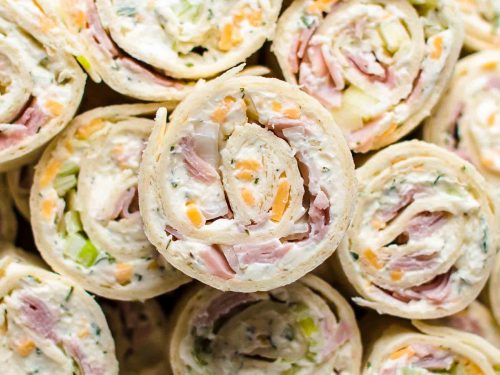 Ham and Cheese Pinwheels - Julie's Eats & Treats ®