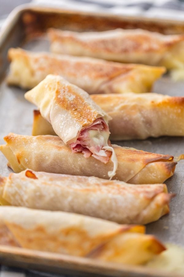 Ham and Mozzarella Cheese Sticks (Baked Ham and Cheese Sticks) Recipe