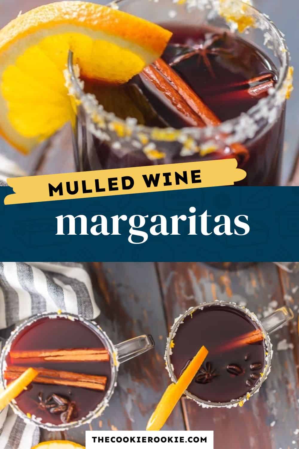 mulled wine margaritas pin image