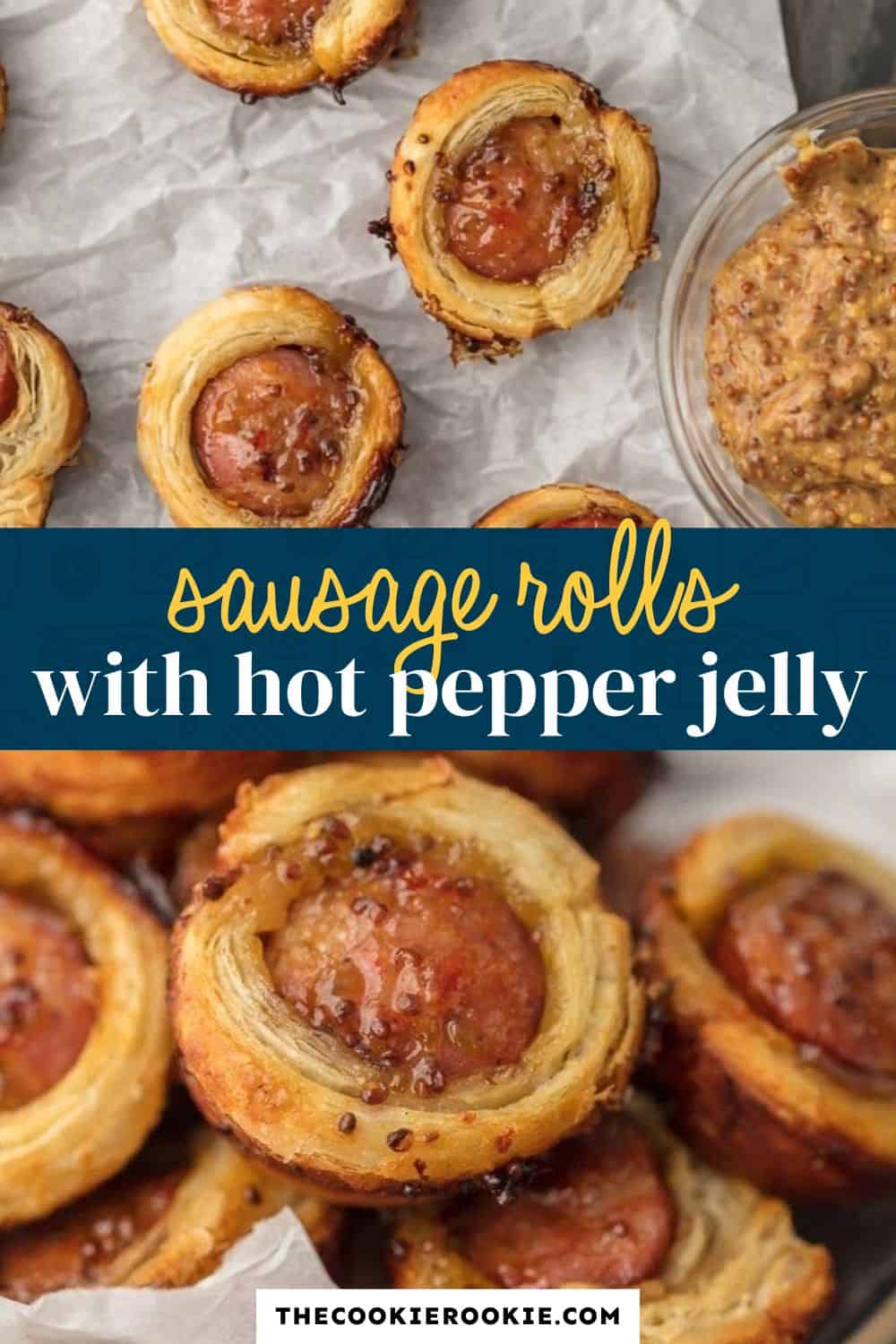 sausage rolls pin image
