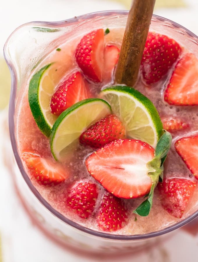 Strawberry Margarita Punch Recipe - The Cookie Rookie®