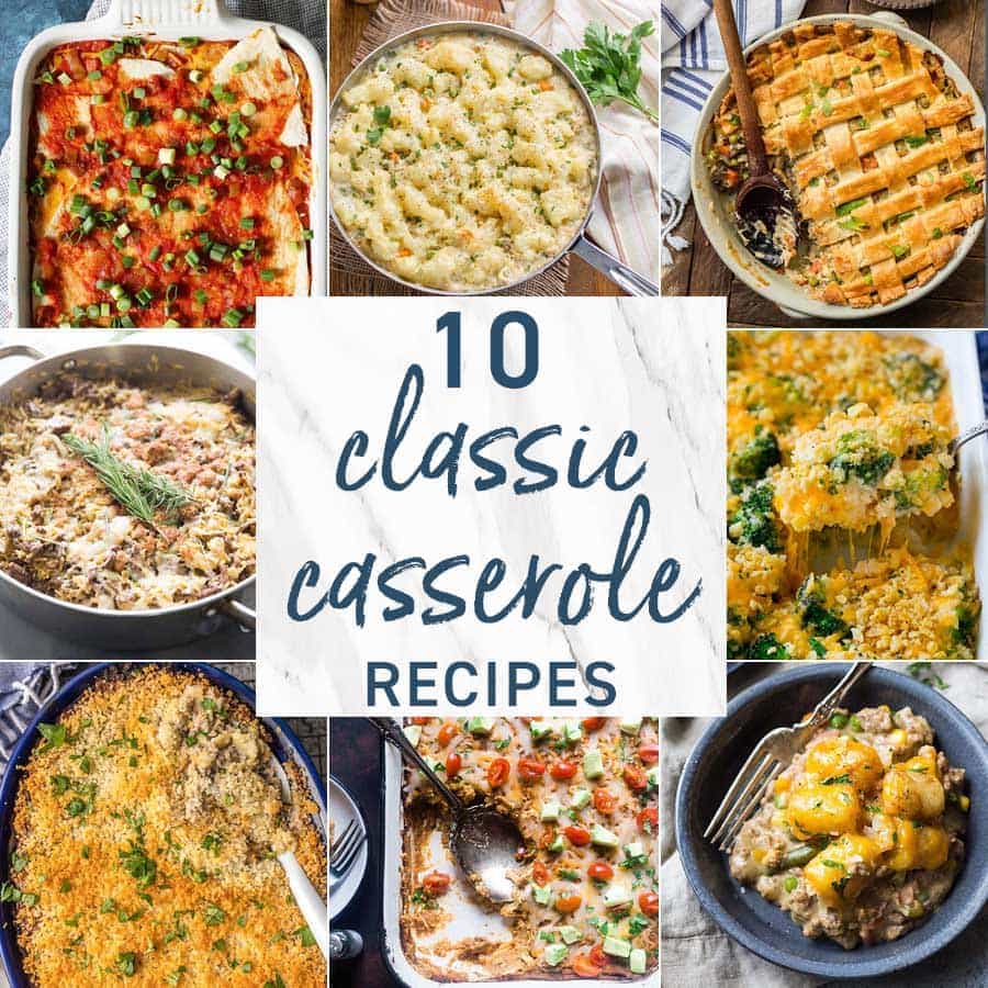 10 Classic Casseroles