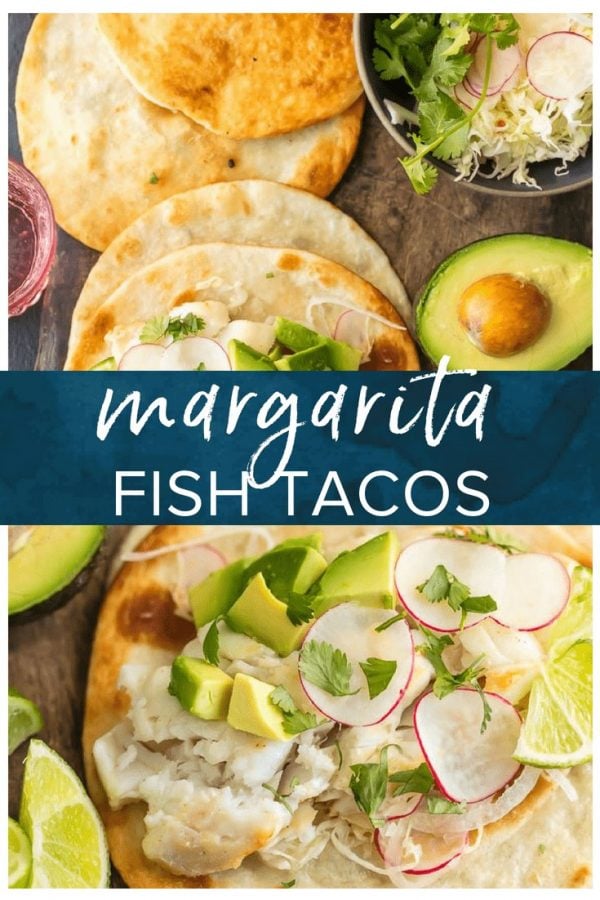 The flavors in these MARGARITA FISH TACOS are off the hook! Citrus from limes and oranges, tequila, and more brighten the fish flavors and when mixed with the acidic slaw these just cannot be beat. The ultimate light recipe to start off the new year. Healthy can be just as delicious as this creative Tex-Mex recipe proves.